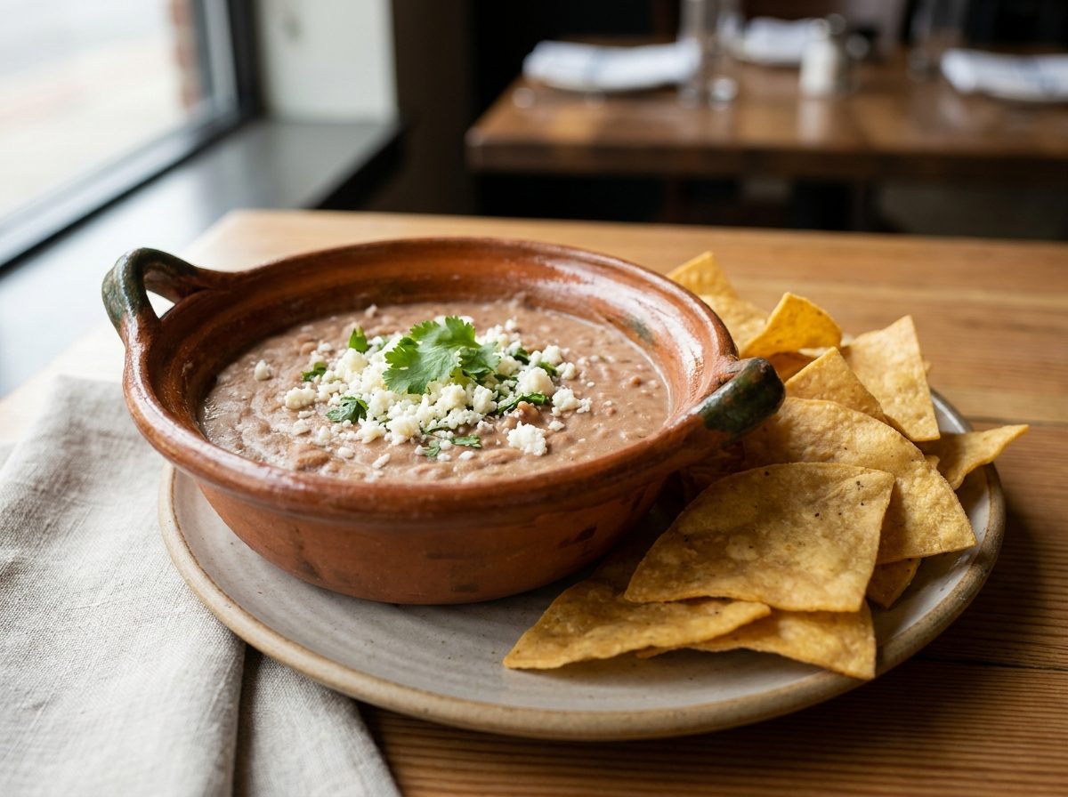 Chips & Refried Beans